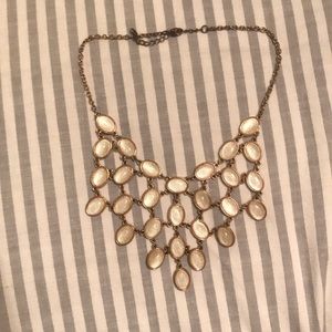 Cream necklace